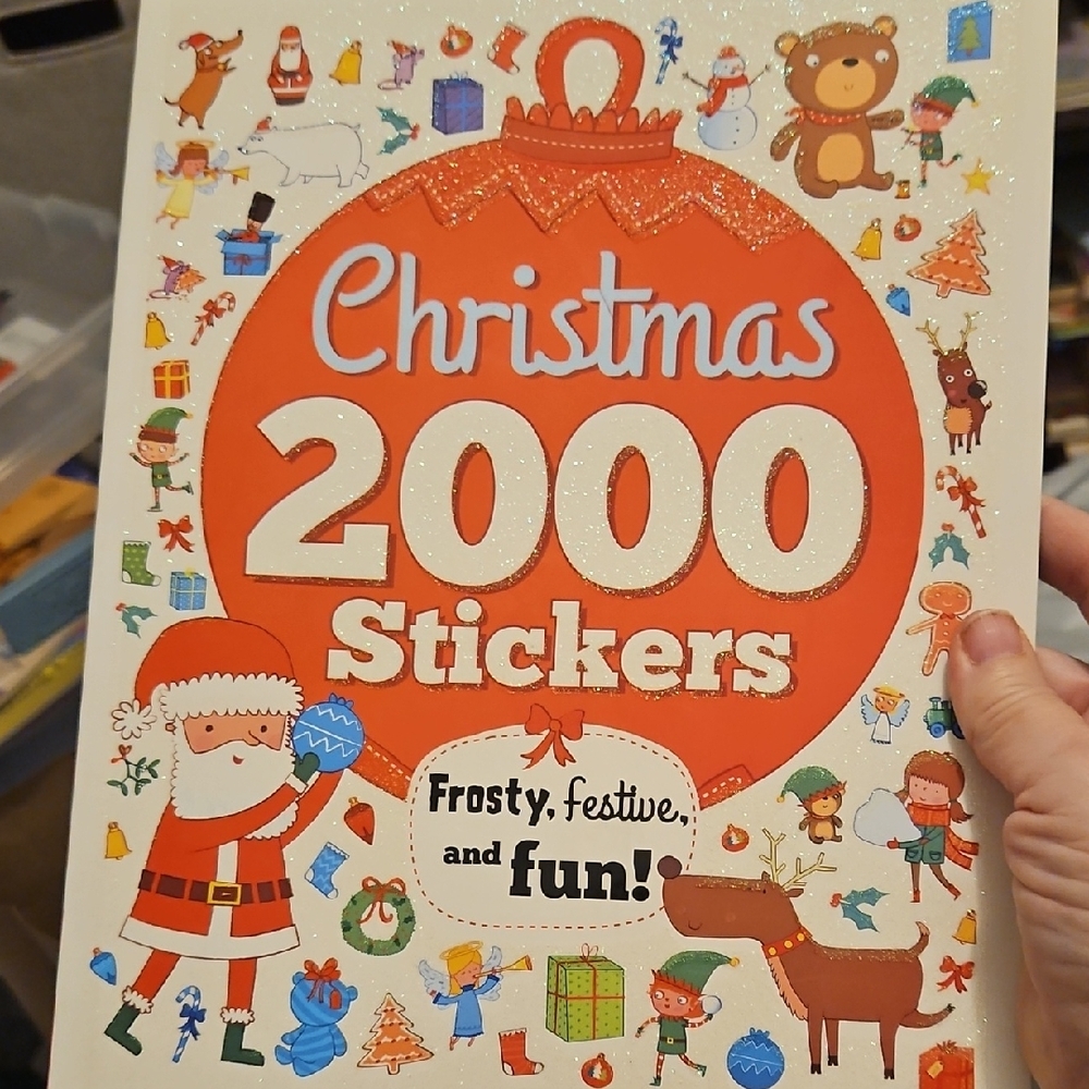 Christmas 2000 Stickers Book